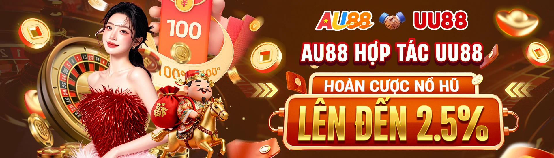 Hình giới thiệu các khu Casino, Game bài và Nổ hũ trên Uu88